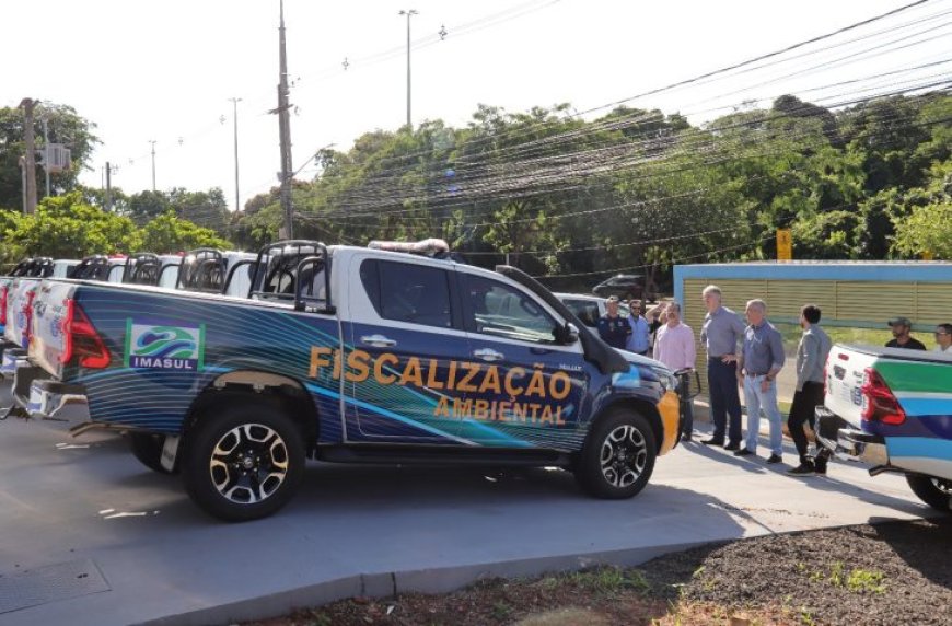 Novos veículos e maquinário aumentam eficiência da fiscalização ambiental