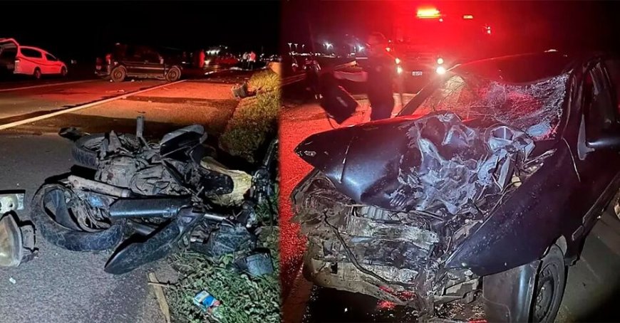 Acidente na BR-158 deixa duas mortes e três crianças feridas em Três Lagoas