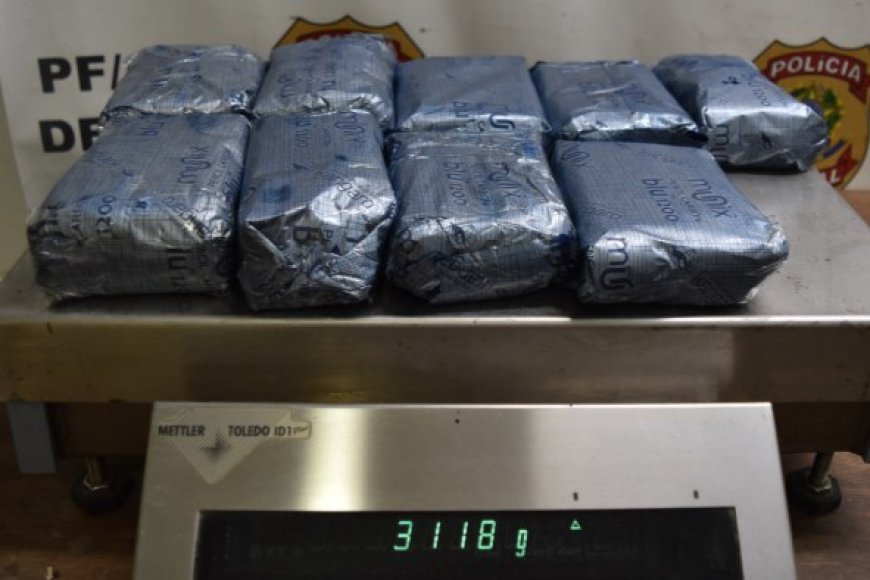 Passageiras presas com drogas tentando embarcar para Paris