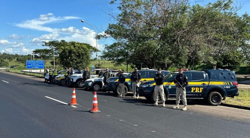 PRF reforça fiscalização e inicia Operação Rodovida Natal 2025 em MS