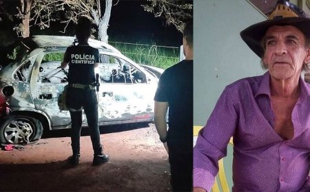 Três irmãos são presos por assassinato e queima de idoso em Rio Brilhante