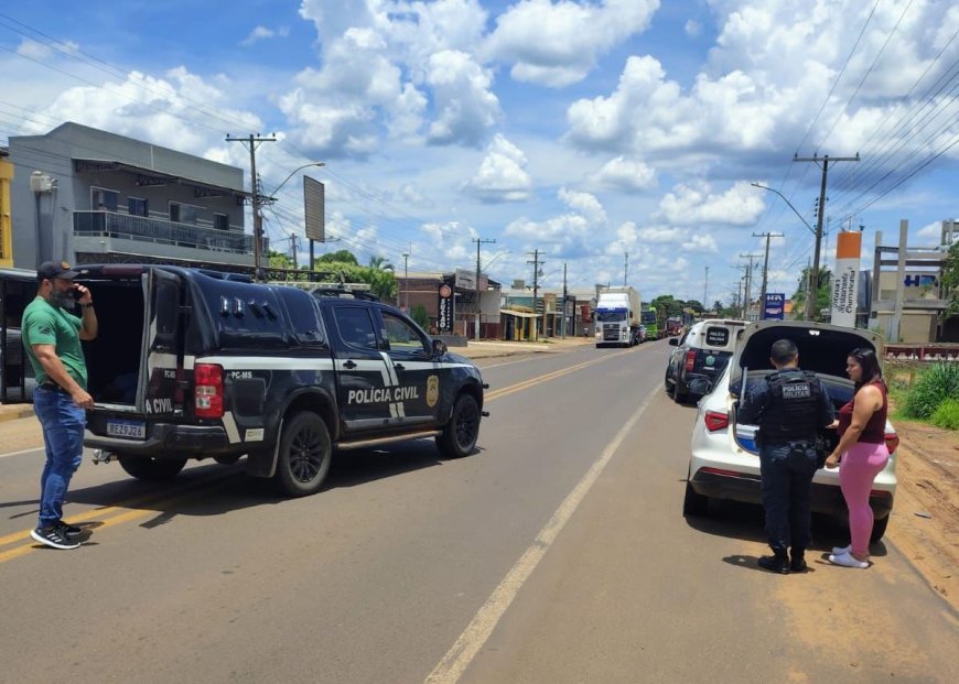 Prisão em Água Clara põe fim a tentativa de feminicídio