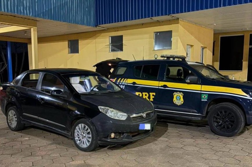 Veículo com registro de furto em SP é interceptado na BR-267