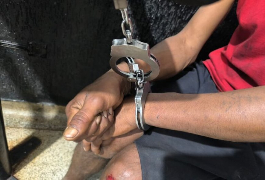 Homem é preso após cair de árvore durante tentativa de furto de cabos em Dourados