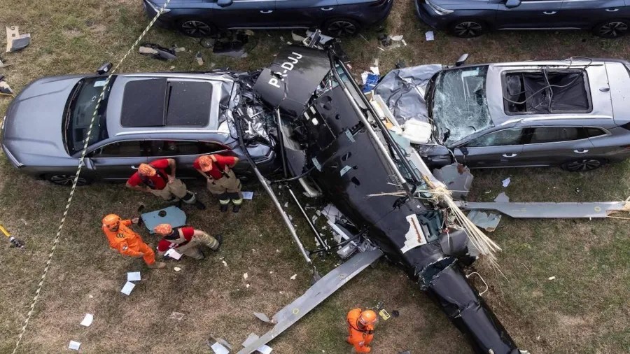 "Para mim, foi um ataque": Pai de youtuber argentino contesta versão de acidente em queda de helicóptero no Rio