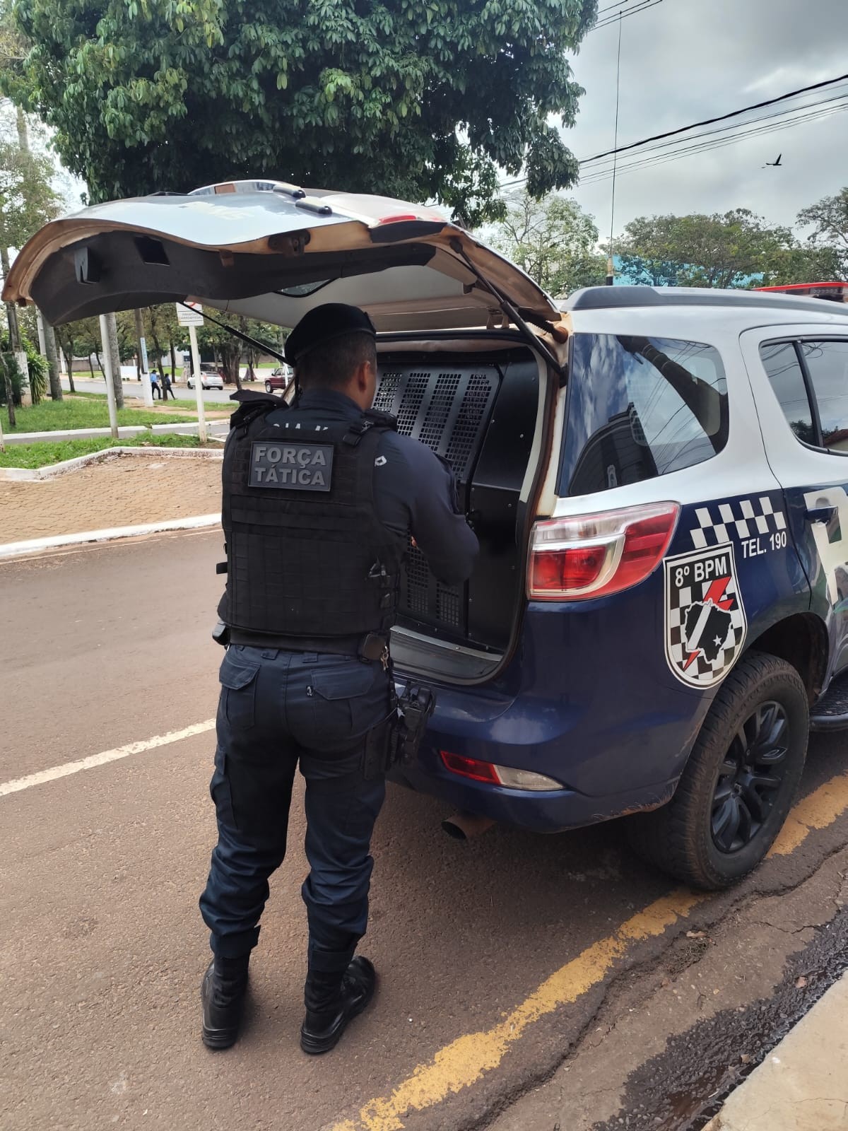PM recaptura foragido da Justiça em Nova Andradin