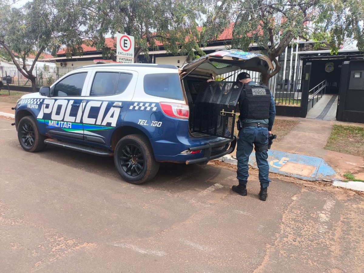 PM cumpre dois mandados de prisão em Ivinhema