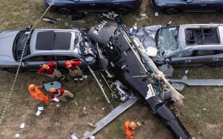 "Para mim, foi um ataque": Pai de youtuber argentino contesta versão de acidente em queda de helicóptero no Rio