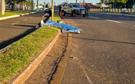 Testemunhas afirmam que garçonete foi atropelada na Avenida Duque de Caxias, na capital do estado