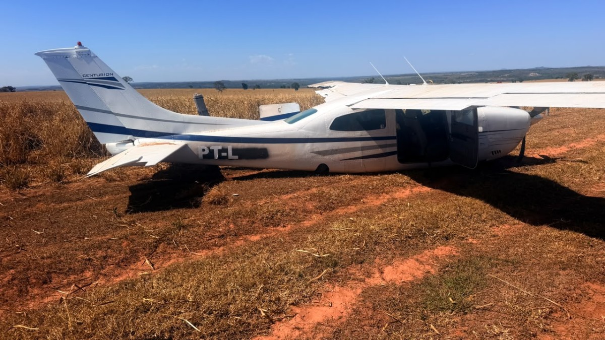 Operação integrada do BOPE e FAB intercepta avião clandestino com rotas da Bolívia
