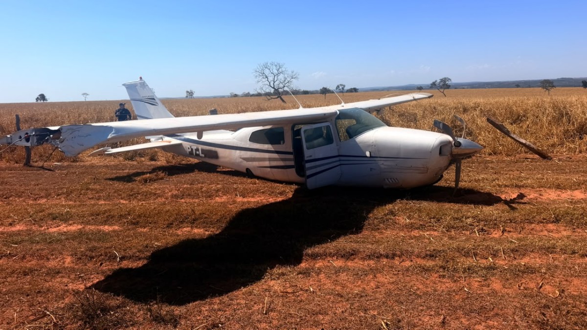 Operação integrada do BOPE e FAB intercepta avião clandestino com rotas da Bolívia