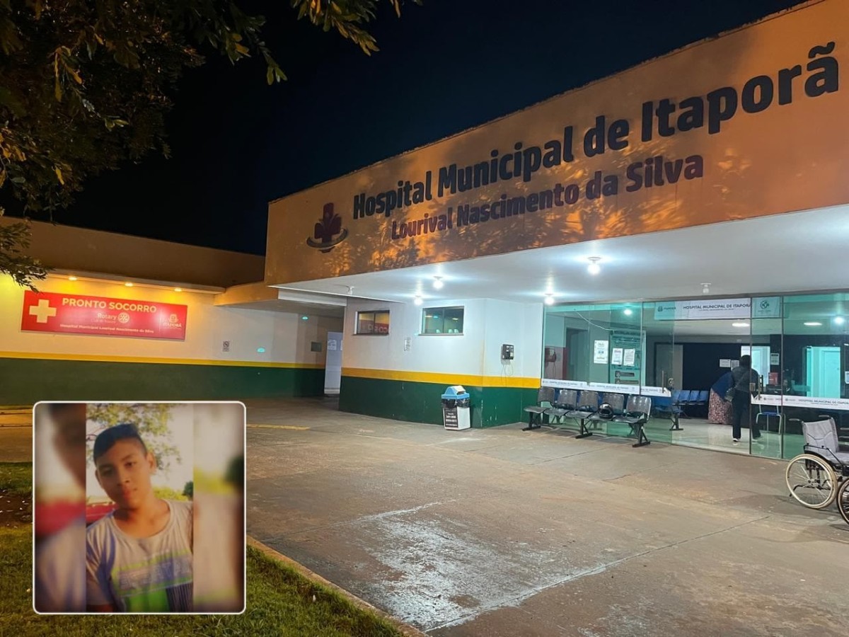Entregador de 19 anos morre após perder o controle de moto e bater em árvore em Itaporã