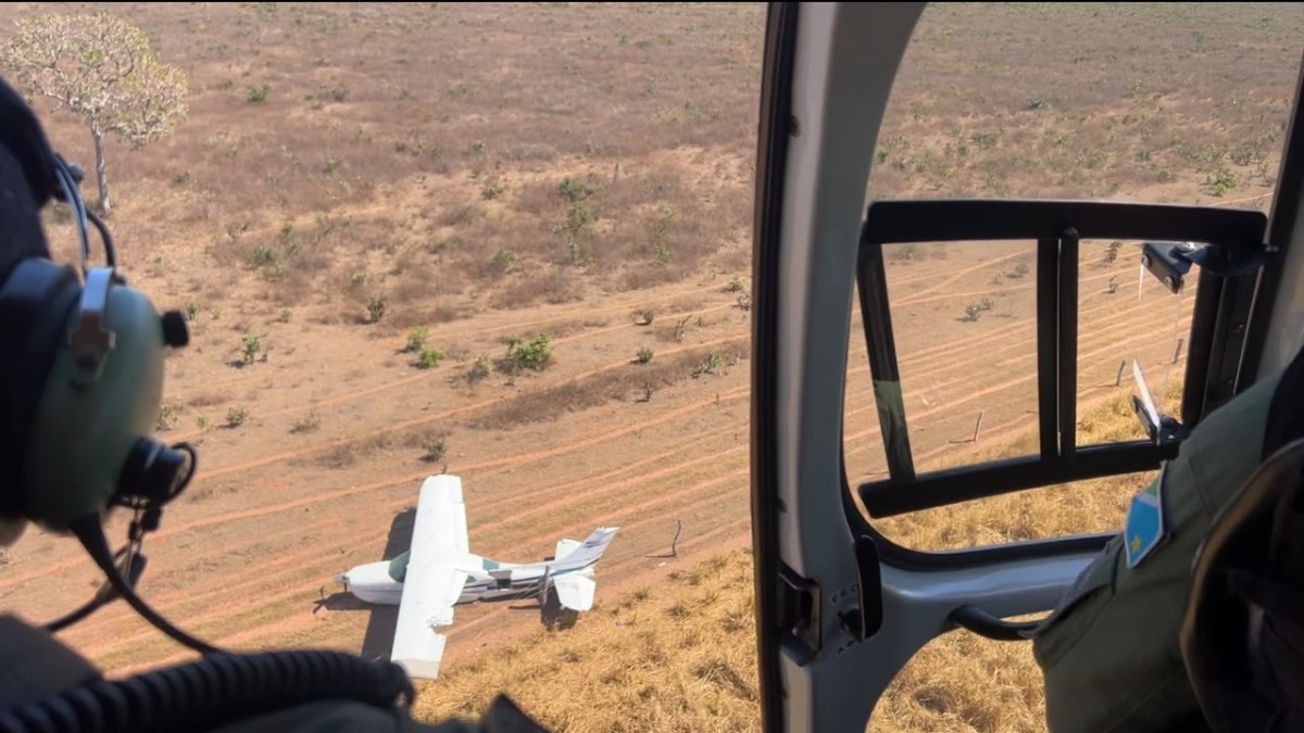 Operação integrada do BOPE e FAB intercepta avião clandestino com rotas da Bolívia