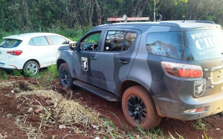 BPChoque recupera carro roubado por dupla armada em Campo Grande