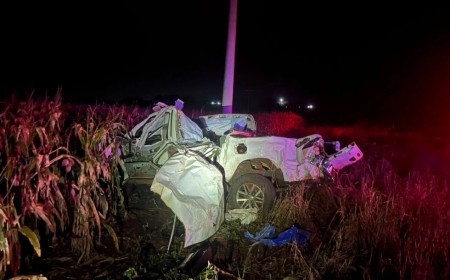 Motorista morre após capotar Hilux com 1,8 tonelada de drogas em Amambai