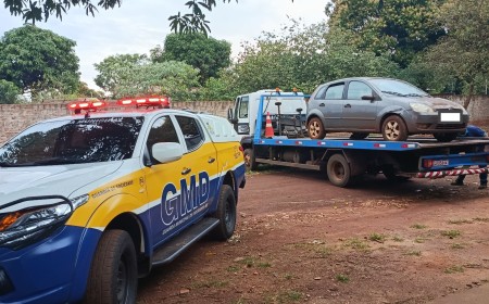 Guarda Municipal recupera carro furtado durante a madrugada em Dourados