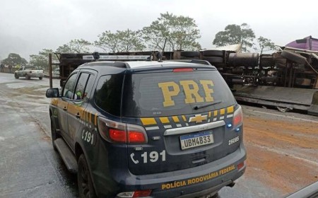 Motorista de Campo Grande morre preso às ferragens em grave acidente com caminhão na MS-164
