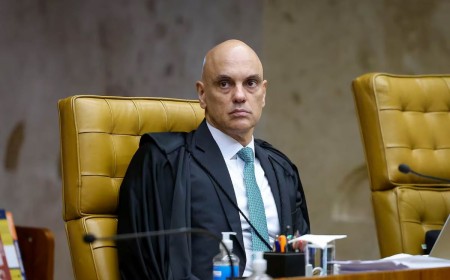 Moraes barra visita de Javier Milei a Bolsonaro durante prisão domiciliar