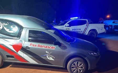 Mulher é morta a tiros e homem é encontrado esfaqueado em Nioaque; companheiro da vítima é suspeito