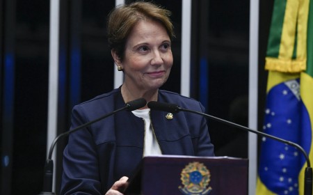 Valdemar quer Tereza Cristina como vice de Flávio Bolsonaro e deve fazer convite nos próximos dias