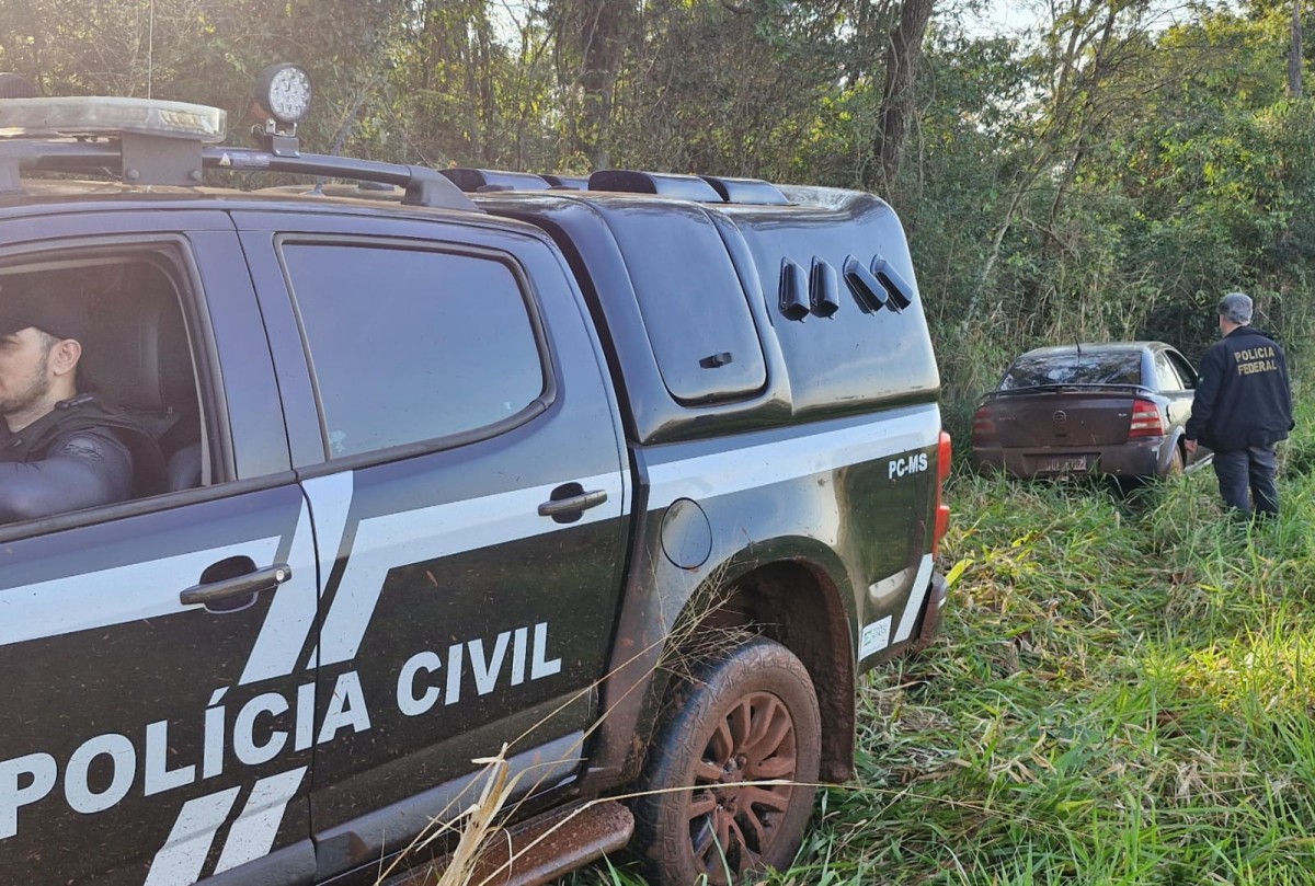 Operação "Comboio" apreende 25 veículos e prende 16 pessoas por contrabando e crime organizado em Brasilândia