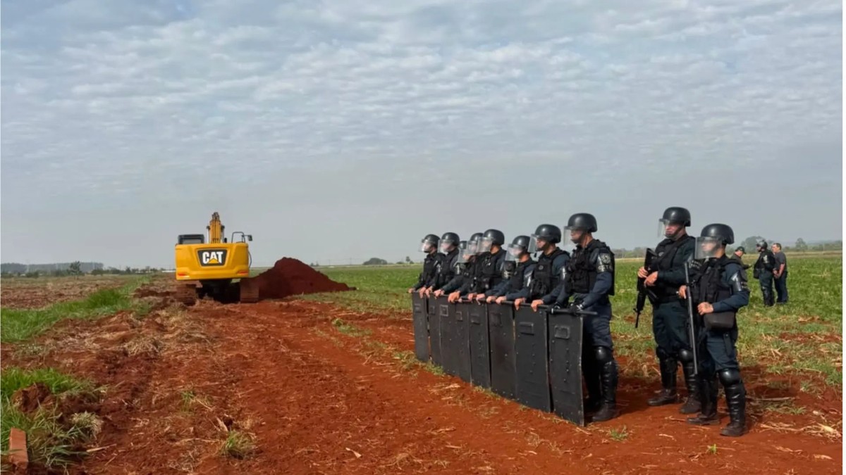 Indígenas tentam invadir fazenda e PM reforça segurança em Dourados