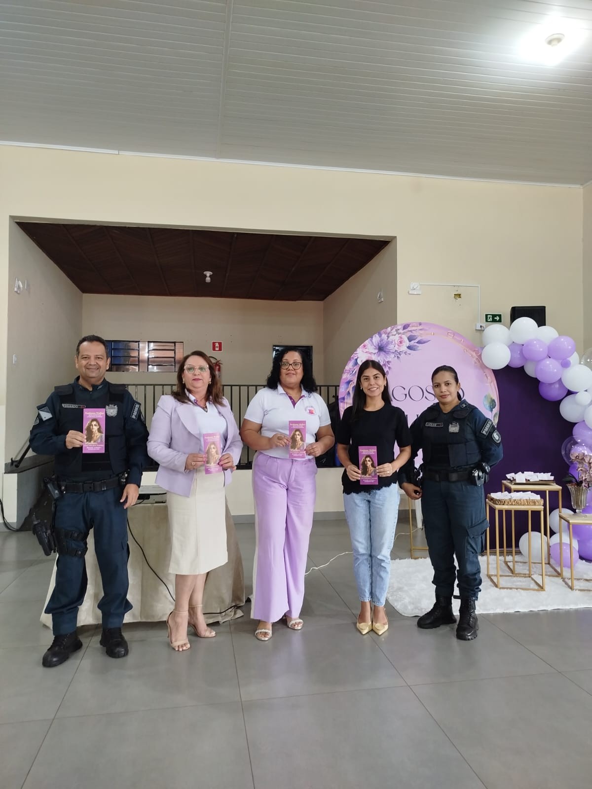 PM promove palestra sobre combate à violência contra a mulher em Ivinhema