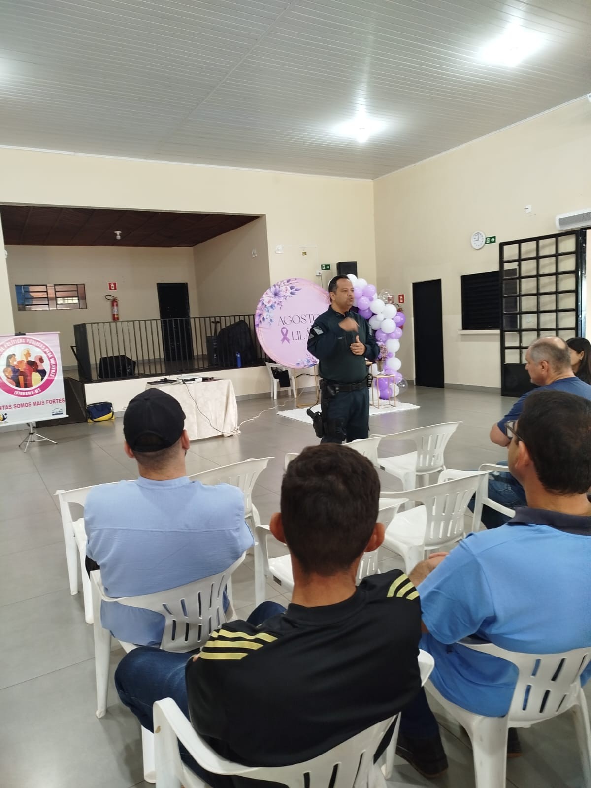 PM promove palestra sobre combate à violência contra a mulher em Ivinhema