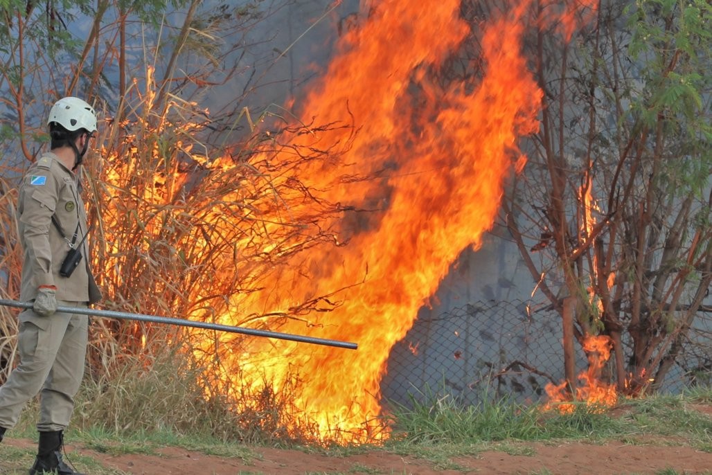Seca aumenta risco de incêndios em propriedades rurais
