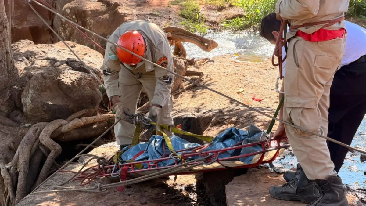 Homem é encontrado morto na região da Cachoeira do Inferninho