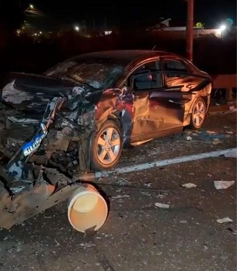 Grave acidente entre três veículos deixa um morto e quatro feridos na BR-163, em Dourados