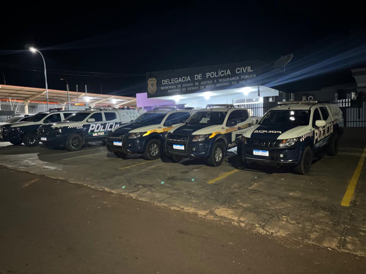 Dois suspeitos de homicídios morrem em confronto com a polícia na MS-223, em Costa Rica