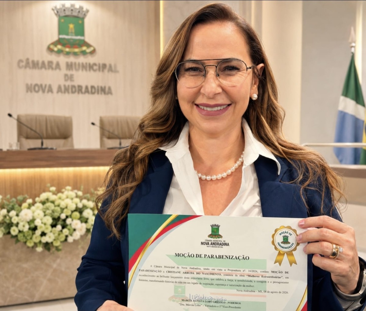 Força, Trajetória e Inspiração: Câmara Homenageia Coautoras do Livro “Mulheres Extraordinárias”