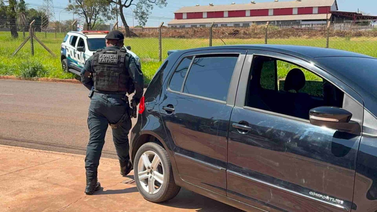 Motorista monitorado por tornozeleira é preso com cocaína após fuga da PM em Campo Grande