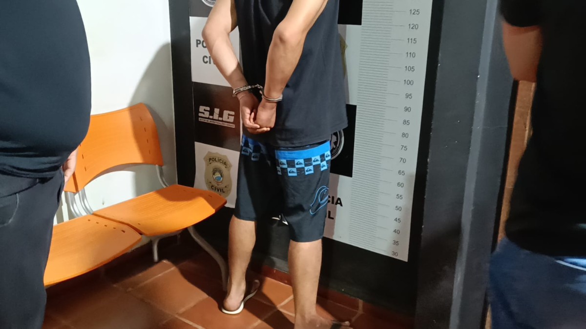 Suspeito de pilotar moto em homicídio de jovem garagista é preso em Ponta Porã