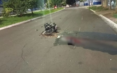 Batida entre moto e carro termina em morte em Campo Grande