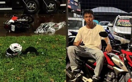 Motociclista de 19 anos morre após bater em caminhão em Dourados
