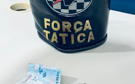 Homem de 22 anos é preso por tráfico de drogas pela Força Tática em Três Lagoas