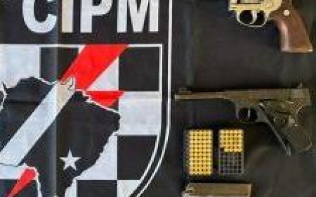 Carro suspeito de uso em execução é localizado em Sidrolândia; polícia apreende armas e R$ 24 mil