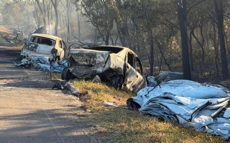 Cenário de destruição após acidente que deixou quatro mortos na BR-163