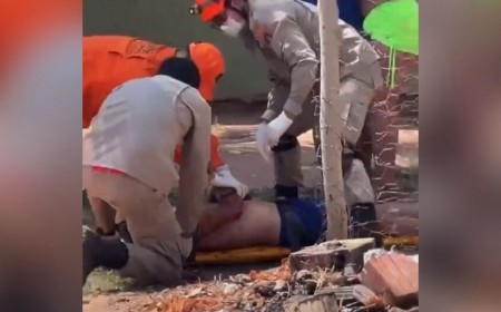 Homem é baleado na cabeça e nas costas por dupla em moto em Coxim