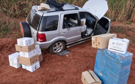 Operação "Comboio" apreende 25 veículos e prende 16 pessoas por contrabando e crime organizado em Brasilândia