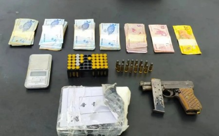 Homem é preso com 750 gramas de cocaína e pistola em Sidrolândia