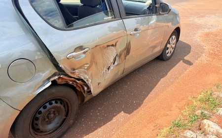Motorista de caminhão causa acidente, ameaça casal e foge do local na MS-166