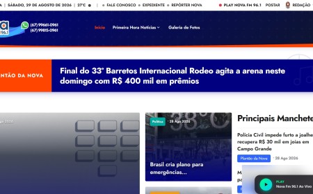 Portal Nova FM 96.1 consolida o jornalismo multimídia no Vale do Ivinhema