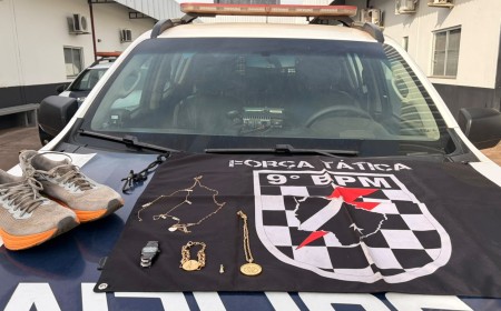 Homem é preso pela Força Tática por furto de joias na Vila Margarida