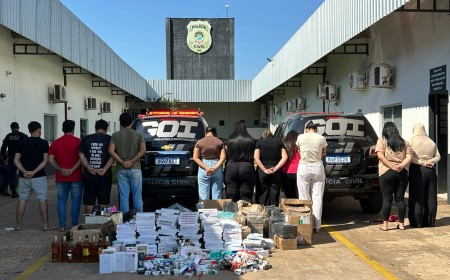 Operação no Aero Rancho: Polícia Civil apreende produtos importados e prende 11 em Campo Grande