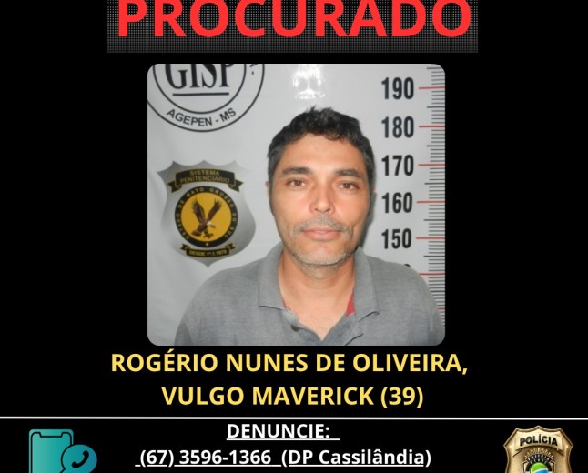 Polícia Civil procura homem que rompeu tornozeleira eletrônica após tentar matar vítima em Cassilândia