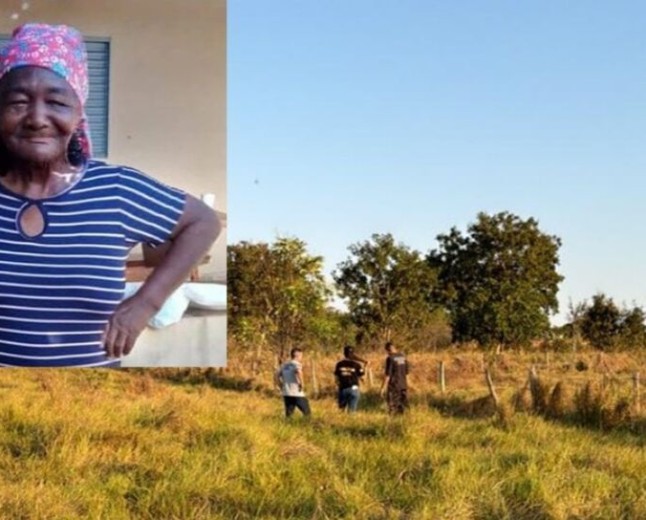 Idosa de 67 anos que estava desaparecida é encontrada morta em área de mata em Coxim