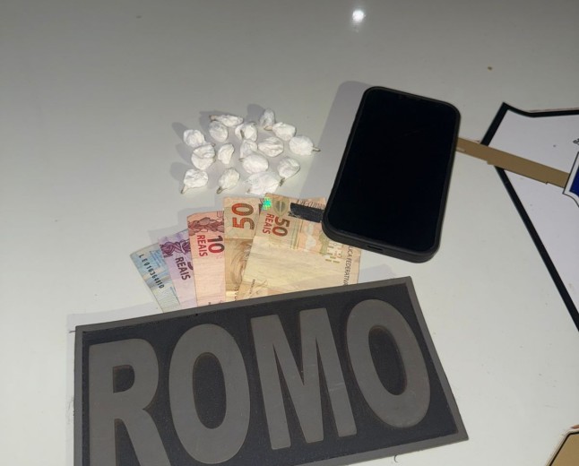 Guarda Municipal apreende 15 porções de cocaína após motorista tentar fugir de abordagem em Dourados